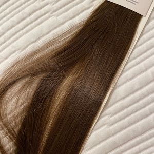 Twisted fringe 💯 % remy brown hair